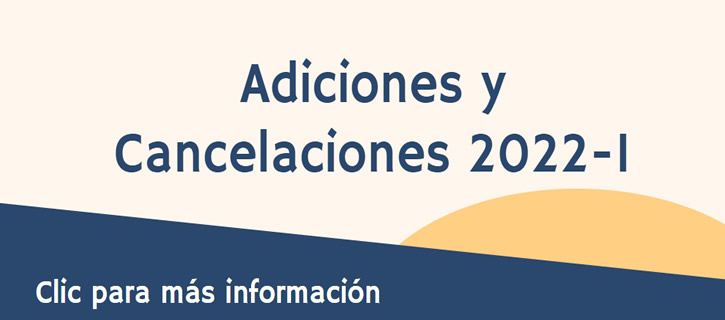  Proceso de adición y cancelación 2022-1