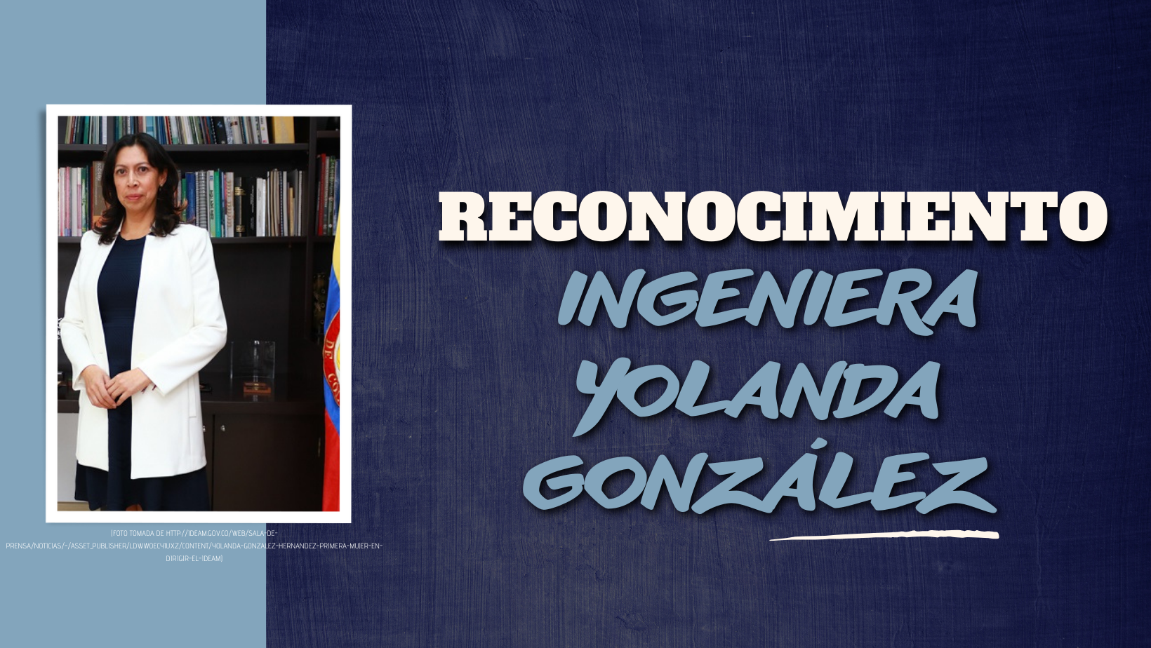  Reconocimiento Ingeniera Yolanda González